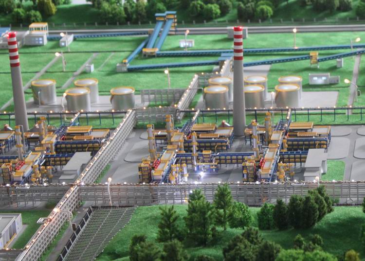 如皋市石化区模型