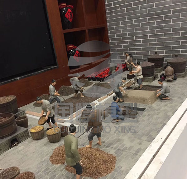 如皋市场景模型