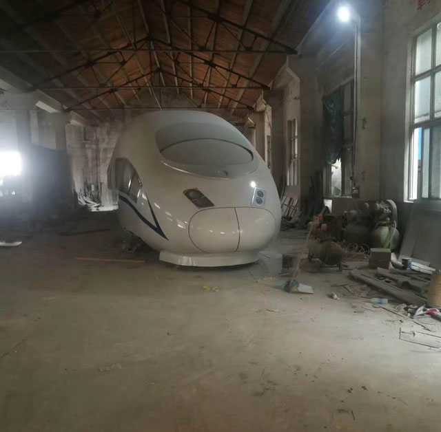 如皋市高铁模型